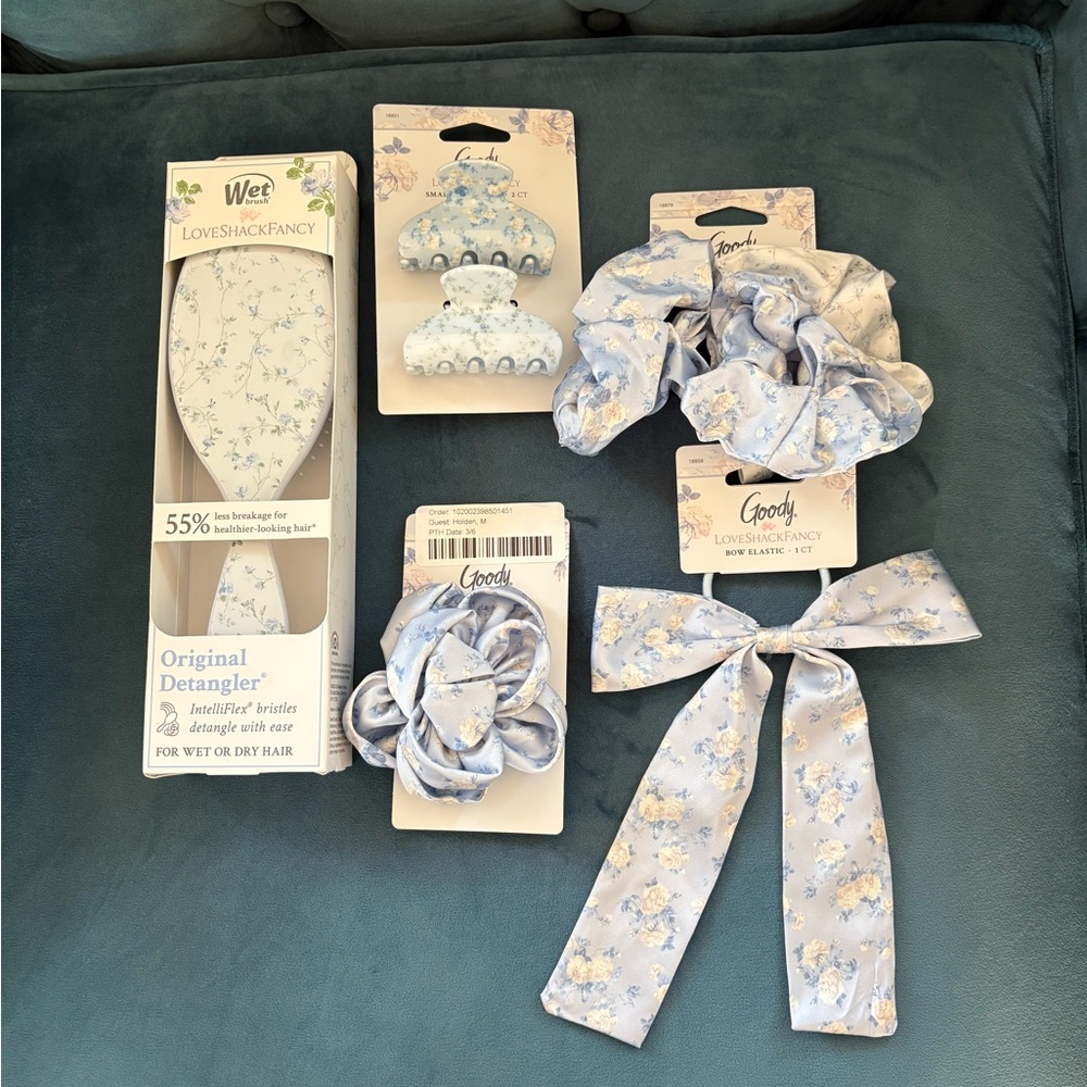 LoveShackFancy x Goody Hair Accessory Bundle.